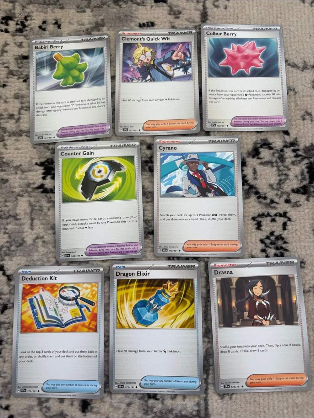 Pokémon Surging Sparks Binder Builder Lot 84 Unique Cards | No Duplicates